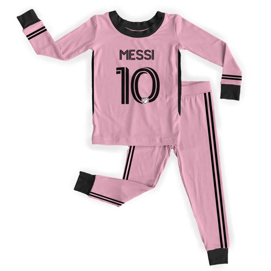 Pro Pijama Manga Larga Inter de Miami Lionel Messi Rosa