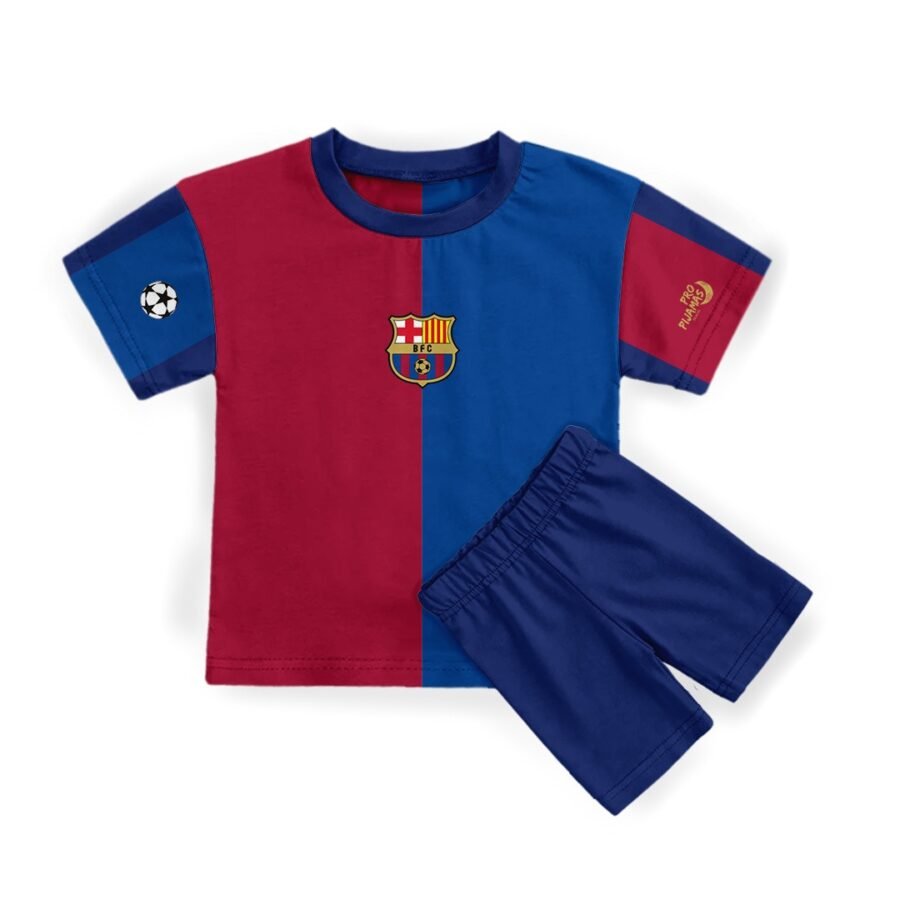 Pro Pijama Manga Corta Barcelona Lewandowski