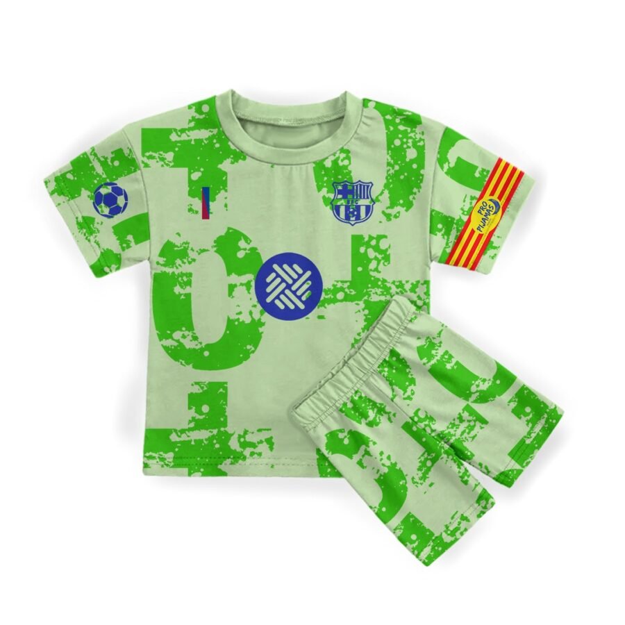 Pro Pijama Manga Corta Barcelona Raphinha