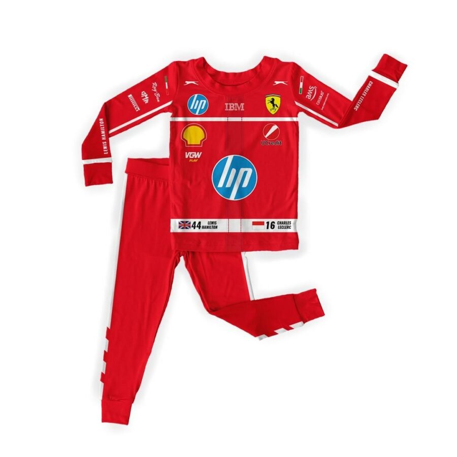 Pro Pijama Manga Larga F1 Ferrari